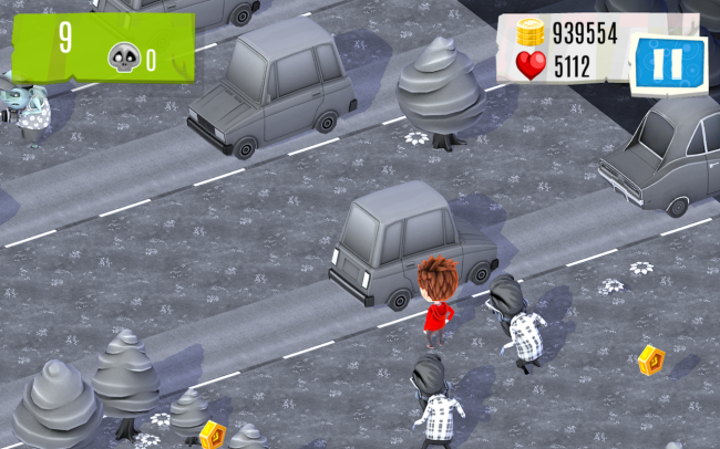 Watch out Zombies (App เกมส์ข้ามถนนหนีซอมบี้) : 