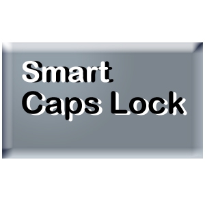 SmartCapsLock (โปรแกรม SmartCapsLock เปลี่ยนตัวอักษรด้วย Caps Lock) : 