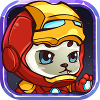 Iron Cat (App เกมส์ฮีโร่แมวเหมียวยิงเอเลี่ยนปกป้องโลก)
