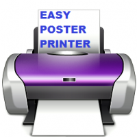 Easy Poster Printer (โปรแกรม Easy Poster Printer แต่งรูป ปริ้นภาพโปสเตอร์)