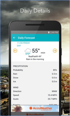 AccuWeather (App รายงานอากาศ ส่งตรง ถึงคุณทุกวัน) : 