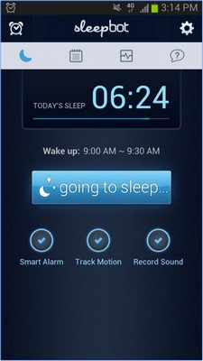 SleepBot (App ตรวจการ นอนหลับ นอนไม่หลับ นอนกรน นอนละเมอ ฟรี) : 