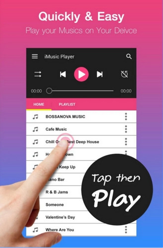 Lite iMusic Player for Android (App ฟังเพลง บน Android) : 