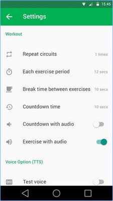 7 Minute Workout (App ออกกำลังกายแบบง่ายๆ ใน 7 นาที) : 