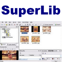 SuperLib (โปรแกรม SuperLib เก็บไฟล์รูปภาพ หรือ ไฟล์ DWG) : 