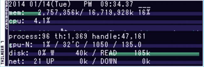 thilmera (โปรแกรม Monitor คอม ดูการใช้งาน RAM CPU ฯลฯ) : 