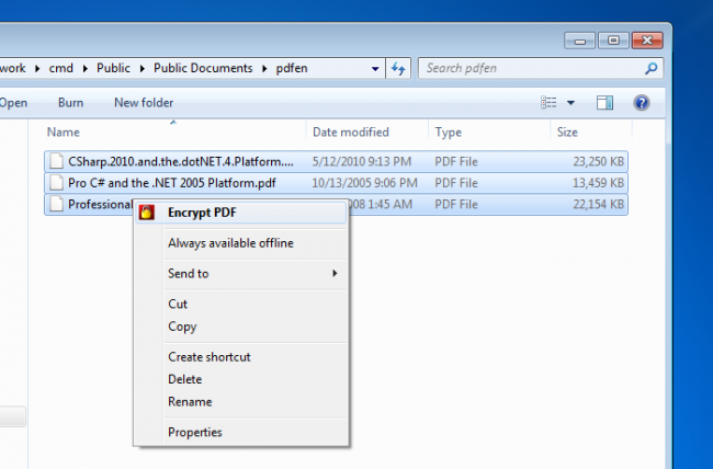 Free PDF Protector 4dots (โปรแกรม Free PDF Protector ตั้งรหัสป้องกันไฟล์เอกสาร ฟรี) : 
