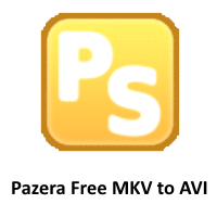 Pazera Free MKV to AVI Converter (โปรแกรมแปลงไฟล์ MKV เป็น AVI) : 
