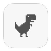 Steve The Jumping Dinosaur Widget Game (เกมส์ไดโนเสาร์กระโดดข้ามตะบองเพชร)
