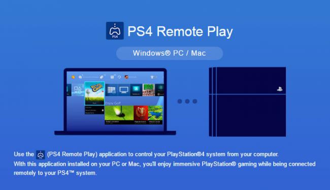 PS4 Remote Play (โปรแกรมรีโมทเกมส์คอนโซล PS4) : 