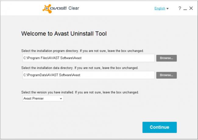 Avast Clear (เครื่องมือ Uninstall ลบโปรแกรมทุกประเภทจาก Avast แบบเกลี้ยงๆ) : 
