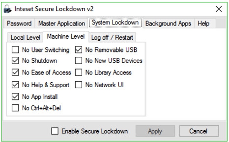 Secure Lockdown (โปรแกรม Secure Lockdown ควบคุม จำกัดการใช้งานของคอมพิวเตอร์) : 
