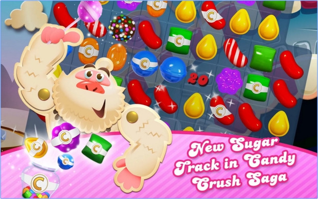 Candy Crush Saga (App เกมส์ Candy Crush Saga เรียงลูกอม เรียงลูกกวาด) : 