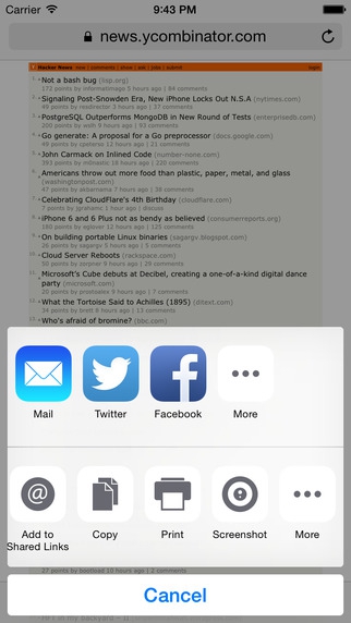 Awesome Screenshot for Safari (App แคปภาพหน้าเว็บ ยาวๆ) : 