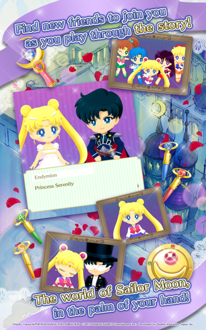 Sailor Moon Drops (App เกมส์เรียงเพชรเซเลอร์มูน) : 