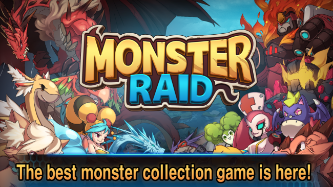 Monster Raid (App เกมส์จับมอนสเตอร์สะสม ต่อสู้) : 
