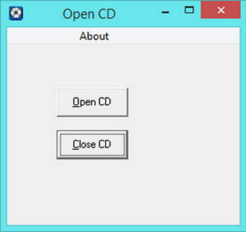 Open CD (โปรแกรม OpenCD เปิดถาด ไดร์ฟ CD DVD จากเครื่อง) : 