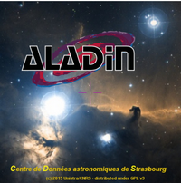 Aladin (โปรแกรม Aladin แผนที่ท้องฟ้า ภาพดาราศาสตร์ ฟรี) : 