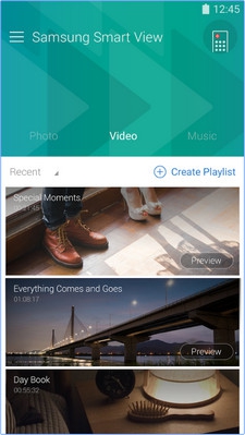 Samsung Smart View (App เชื่อมต่อจอทีวี Samsung สมาร์ททีวี) : 