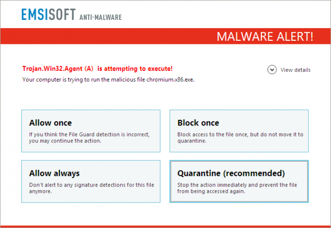 Emsisoft Anti-Malware (โปรแกรมสแกนไวรัส มัลแวร์ โทรจัน) : 