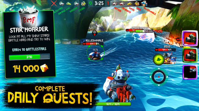 Battle Bay (App เกมส์ Battle Bay สงครามบนผิวน้ำออนไลน์) : 