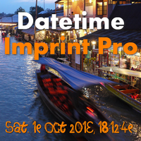 Datetime Imprint Pro (โปรแกรมใส่วันที่ในรูป พิมพ์วันที่ในรูปถ่าย รูปภาพ)