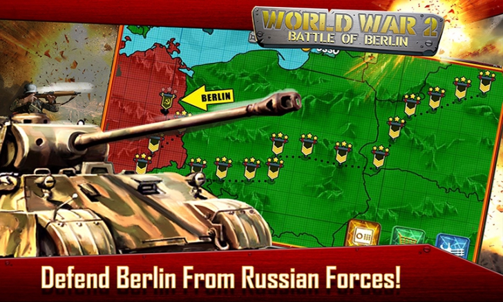 World War 2 Battle of Berlin  (App เกมส์วางแผนสงครามเบอร์ลิน) : 