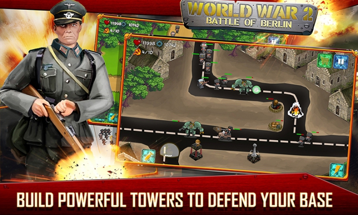 World War 2 Battle of Berlin  (App เกมส์วางแผนสงครามเบอร์ลิน) : 