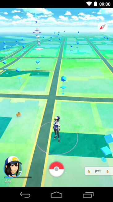 Pokémon GO (App เกมส์จับโปเกมอน ปิกาจู ในเมืองใหญ่) : 