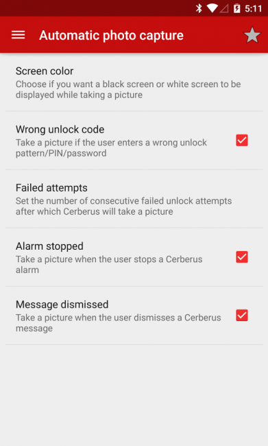 Cerberus anti theft (App ป้องกันมือถือถูกจารกรรม) : 