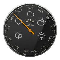 Barometer & Altimeter (App พยากรณ์อากาศ ดูความชื้น ความกดอากาศ ฯลฯ)