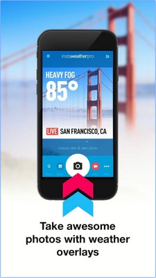 InstaWeather Pro (App ตกแต่งภาพ InstaWeather Pro รายงานอากาศ แสดงอุณหภูมิ) : 
