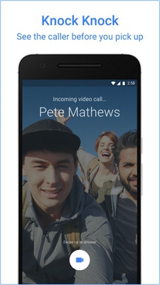 Google Duo (App วิดีโอคอล Google Duo เห็นหน้าคนโทรมา) : 