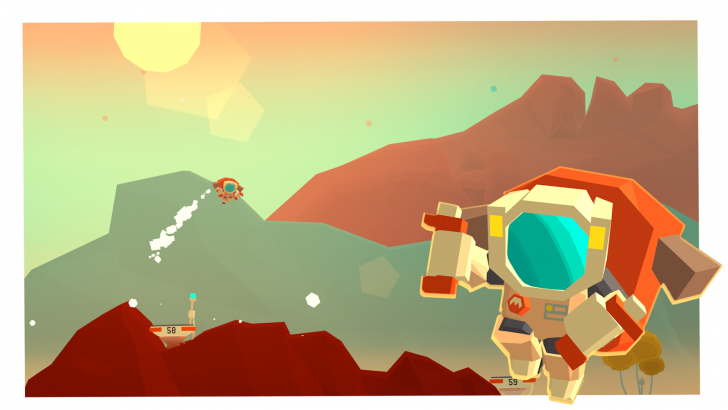 Mars Mars (App เกมสำรวจดาวอังคาร Mars ด้วยจรวดไอพ่น) : 