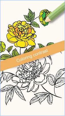 Flowers Coloring Game (App เกมส์ระบายสีดอกไม้ Flowers Coloring สวยๆ) : 