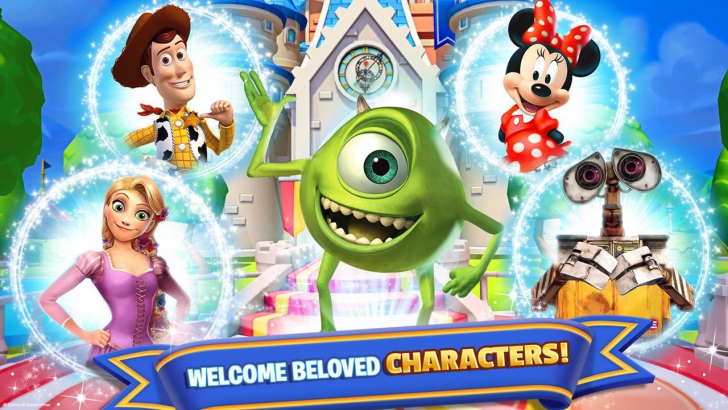Disney Magic Kingdoms (App เกมส์สร้างสวนสนุกดิสนีย์) : 