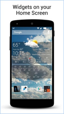 Weather Live Free (App ตรวจสอบสภาพอากาศ Weather Live แบบสดๆ) : 