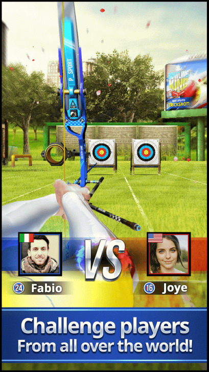 Archery King (App เกมส์กีฬายิงธนู แข่งกับผู้เล่นทั่วโลก) : 