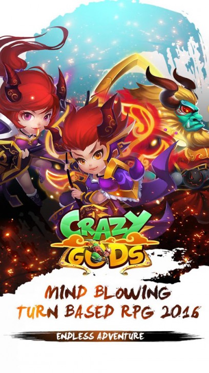 Crazy Gods (App เกมส์เทพเจ้าจีน ป่วนยุทธภพ) : 