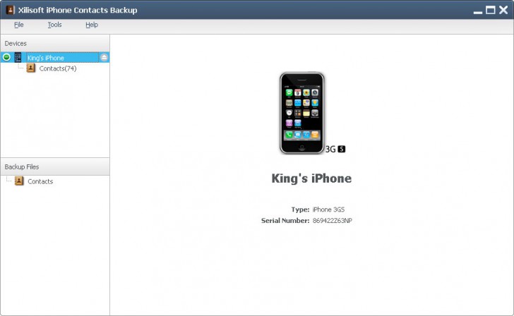 Xilisoft iPhone Contacts Backup (สำรองรายชื่อ หรือ สมุดโทรศัพท์ ผู้ติดต่อบน iPhone) : 