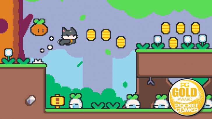 Super Cat Bros (App เกมส์แมวเก็บเหรียญตะลุยด่าน) : 