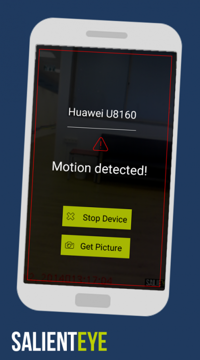 Salient Eye Security Remote (App รีโมทโปรแกรมเตือนภัย) : 