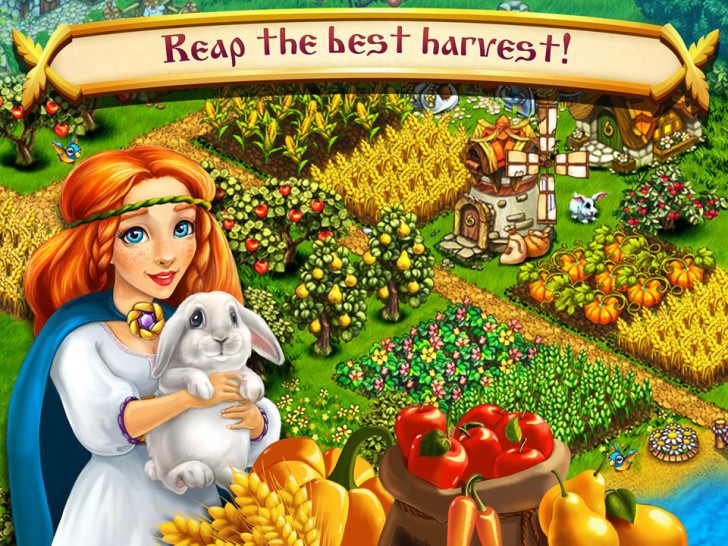 Harvest Land (App เกมส์ Harvest Land ทำฟาร์มเลี้ยงสัตว์บนเกาะ) : 