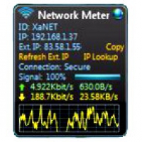 Network Meter (โปรแกม Network Meter ตรวจสอบรายละเอียด WiFi)