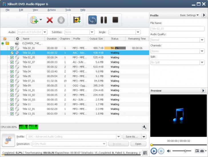 Xilisoft Audio Maker Suite (โปรแกรม Audio Maker Suite แปลงไฟล์เสียงคุณภาพสูง) : 