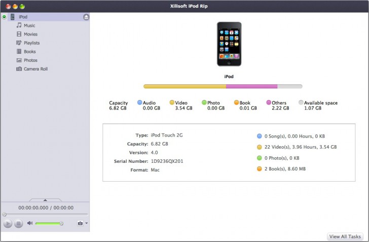 Xilisoft iPod Mate for Mac (โปรแกรมแปลงไฟล์วิดีโอ ลง iPod สำหรับเครื่อง Mac) : 