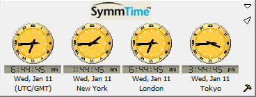 SymmTime (โปรแกรม SymmTime ดูเวลาทั่วโลก ฟรี) : 