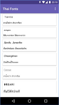 Thai Fonts for FlipFont (App เพิ่มฟอนต์อักษรสวยๆ ลงในเครื่อง Android) : 