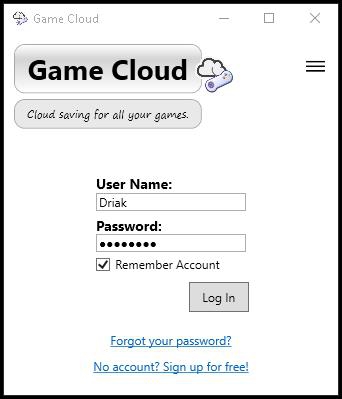 Game Cloud (โปรแกรม Game Cloud เก็บเซฟเกมส์ ฝากบนระบบคลาวด์ ฟรี) : 
