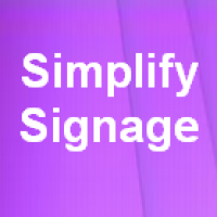 Simplify Signage (โปรแกรม Simplify Signage สร้างโฆษณา สื่อประชาสัมพันธ์ทางจอภาพ)